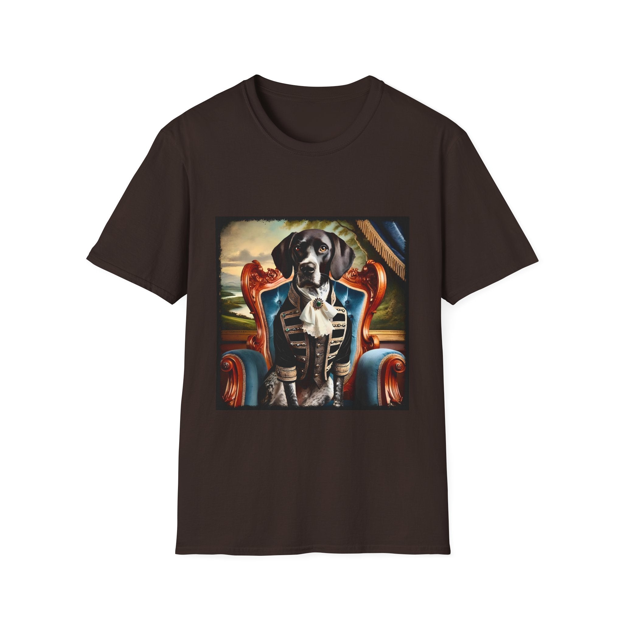 German Shorthaired Pointer Velvet Duke | Unisex Dog T-Shirt