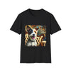 Jack Russell Terrier Blissful Swirl | Unisex Softstyle T-Shirt