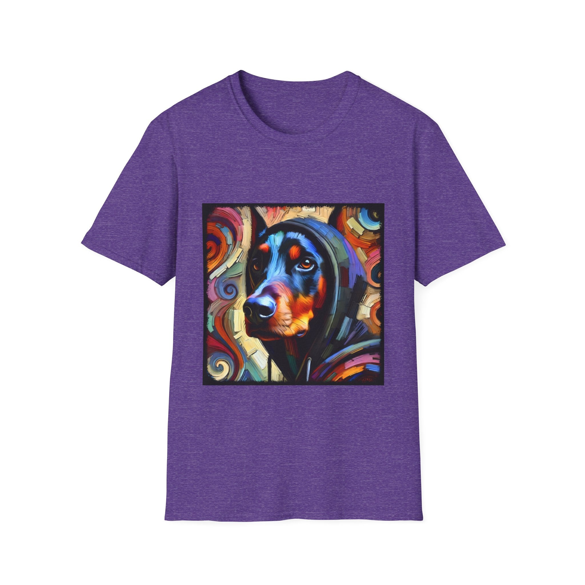 Doberman Pinscher Relaxed Swirl | Unisex Dog T-Shirt