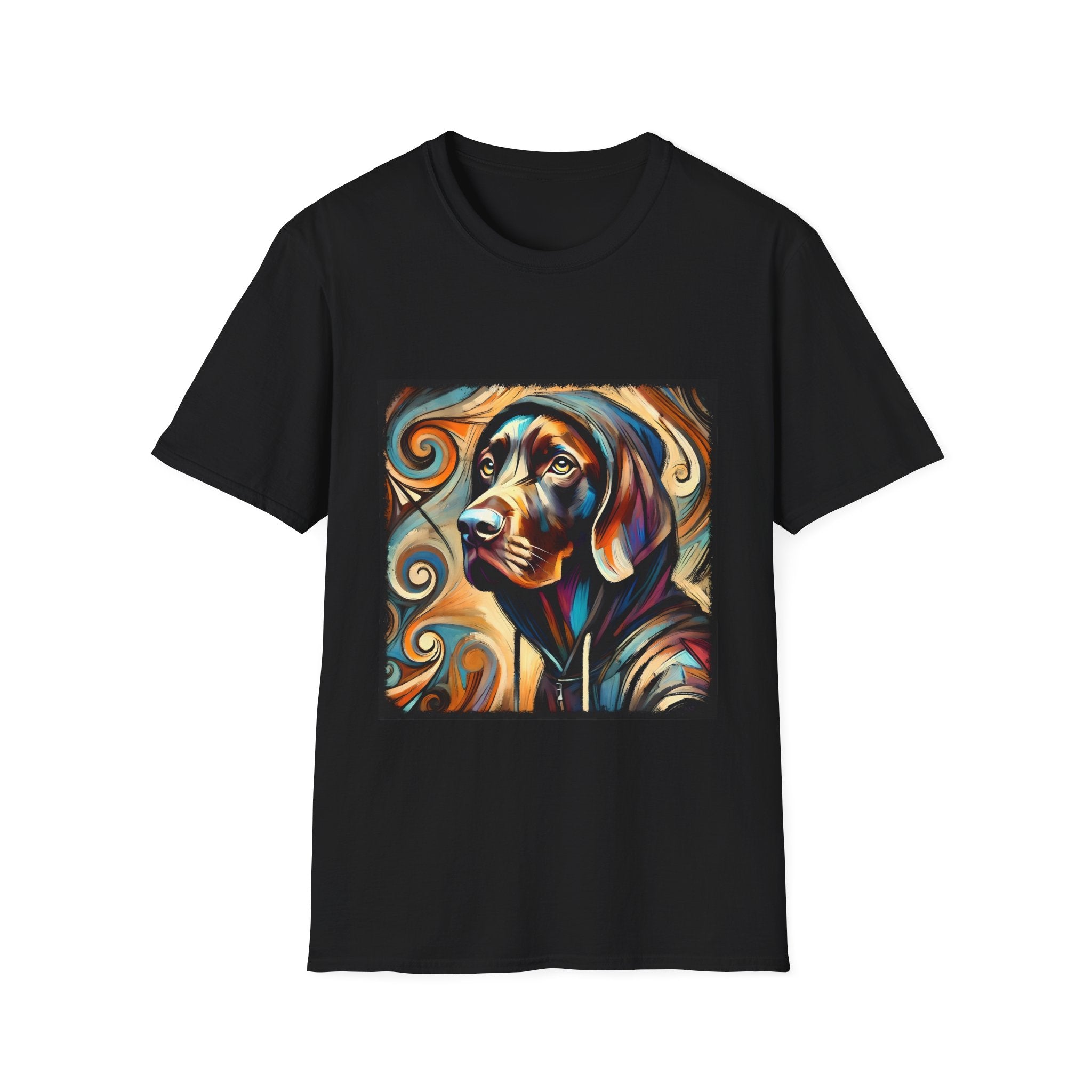 German Shorthaired Pointer Relaxed Swirl | Unisex Dog T-Shirt