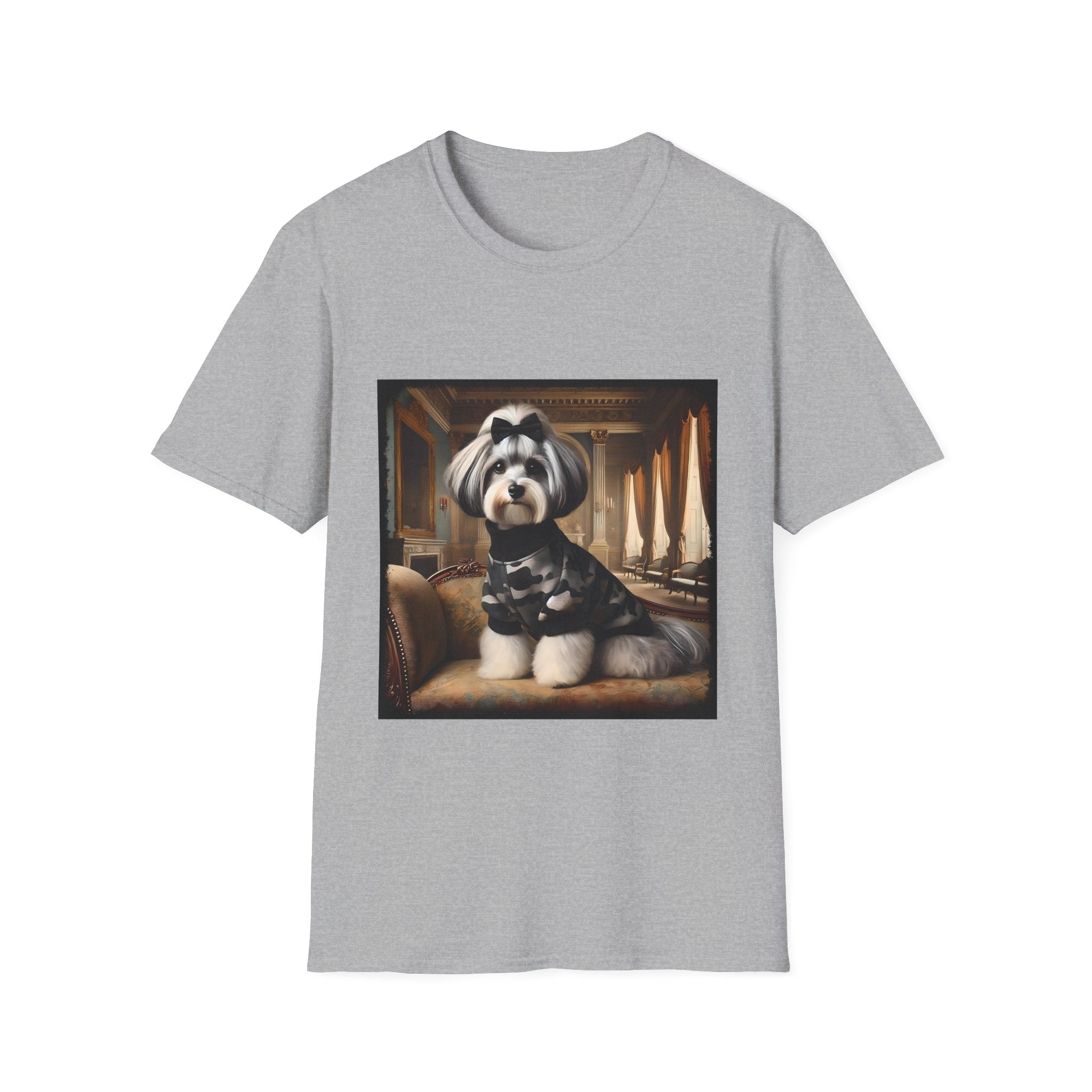 Havanese Posh Camo Cutie |  Unisex Dog T-Shirt