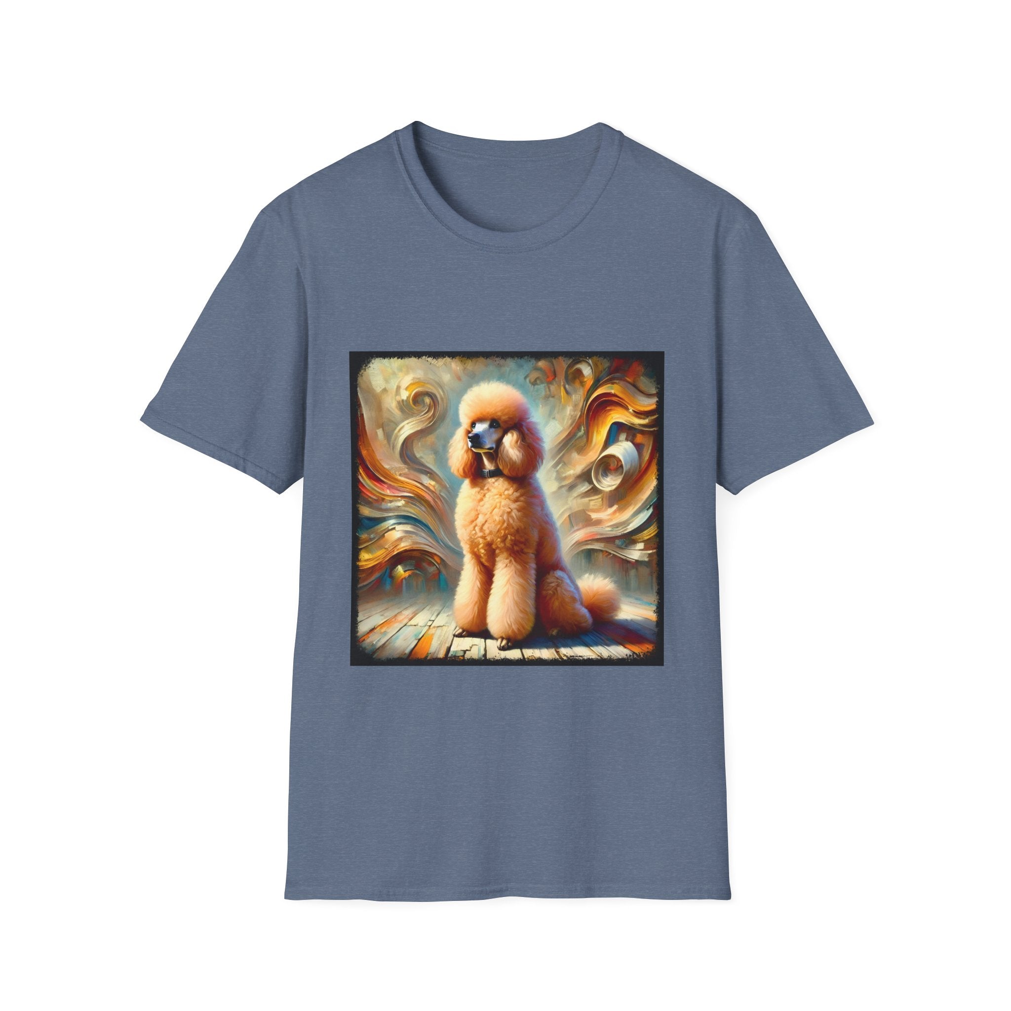 Poodle Golden Swirl | Unisex Dog T-Shirt