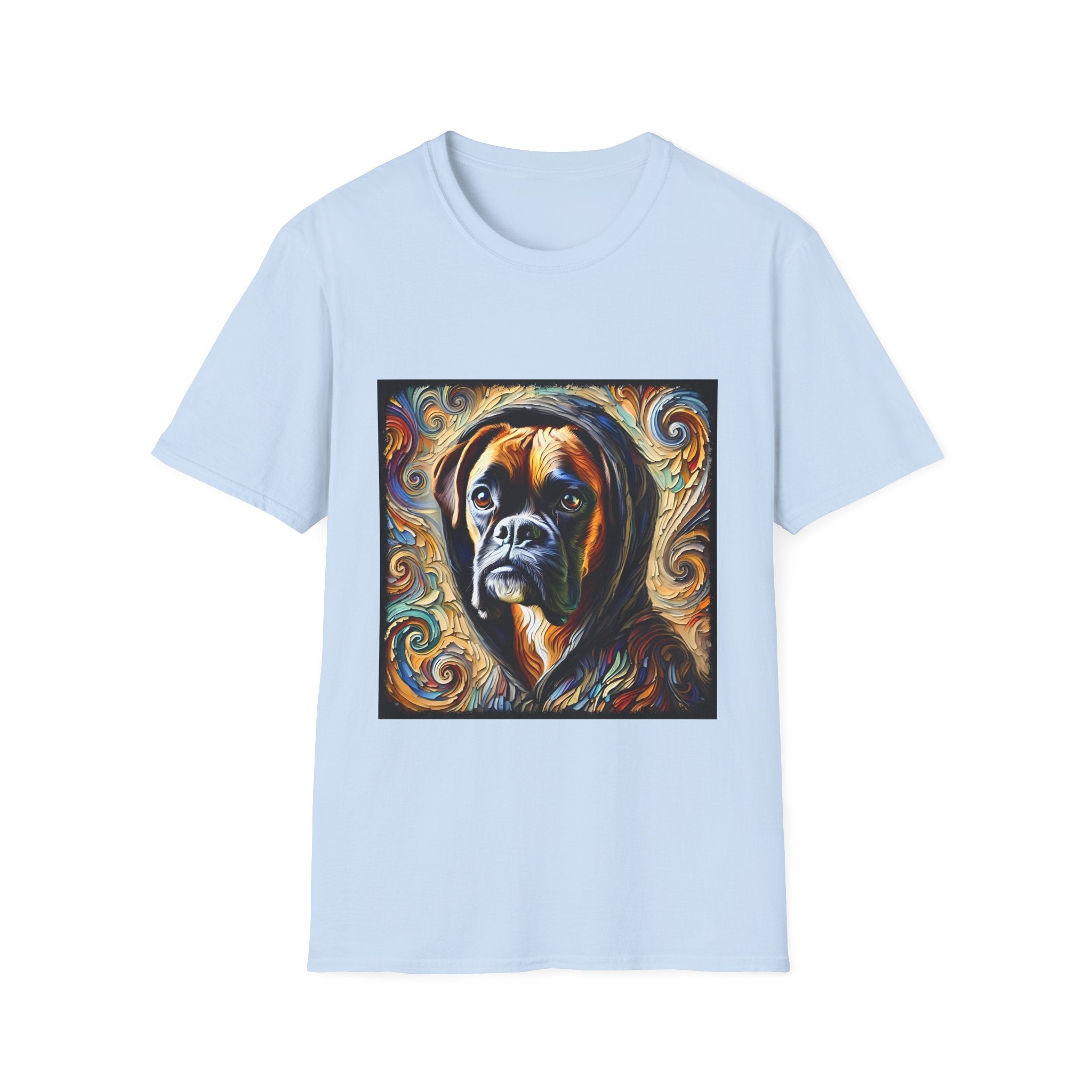 Boxer Urban Swirl | Unisex Dog T-Shirt