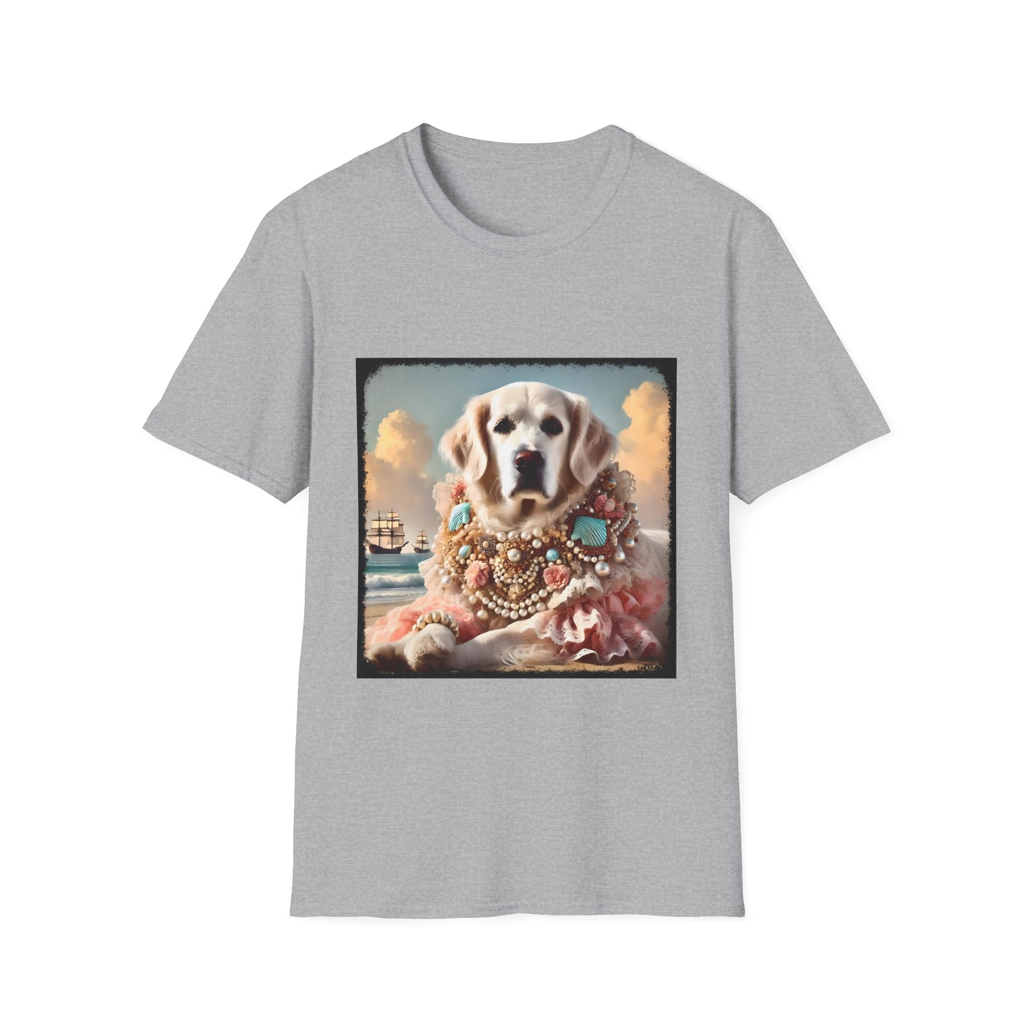 Golden Retriever Beach Beauty | Unisex Dog T-Shirt