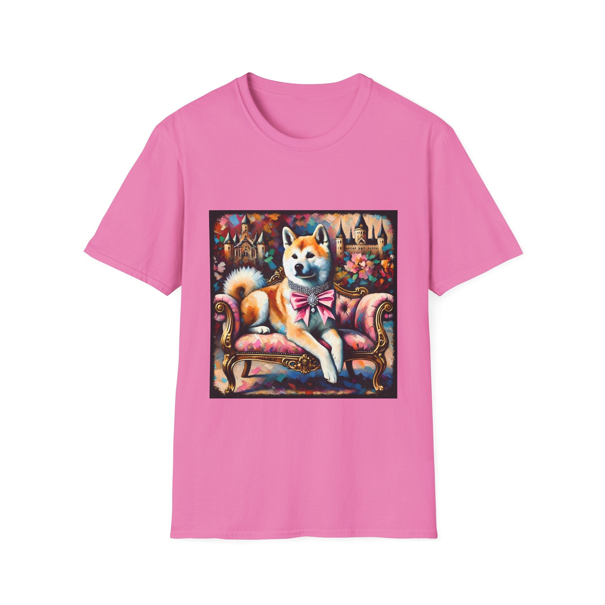 Akita Bow Babe Classic | Unisex Dog T-Shirt