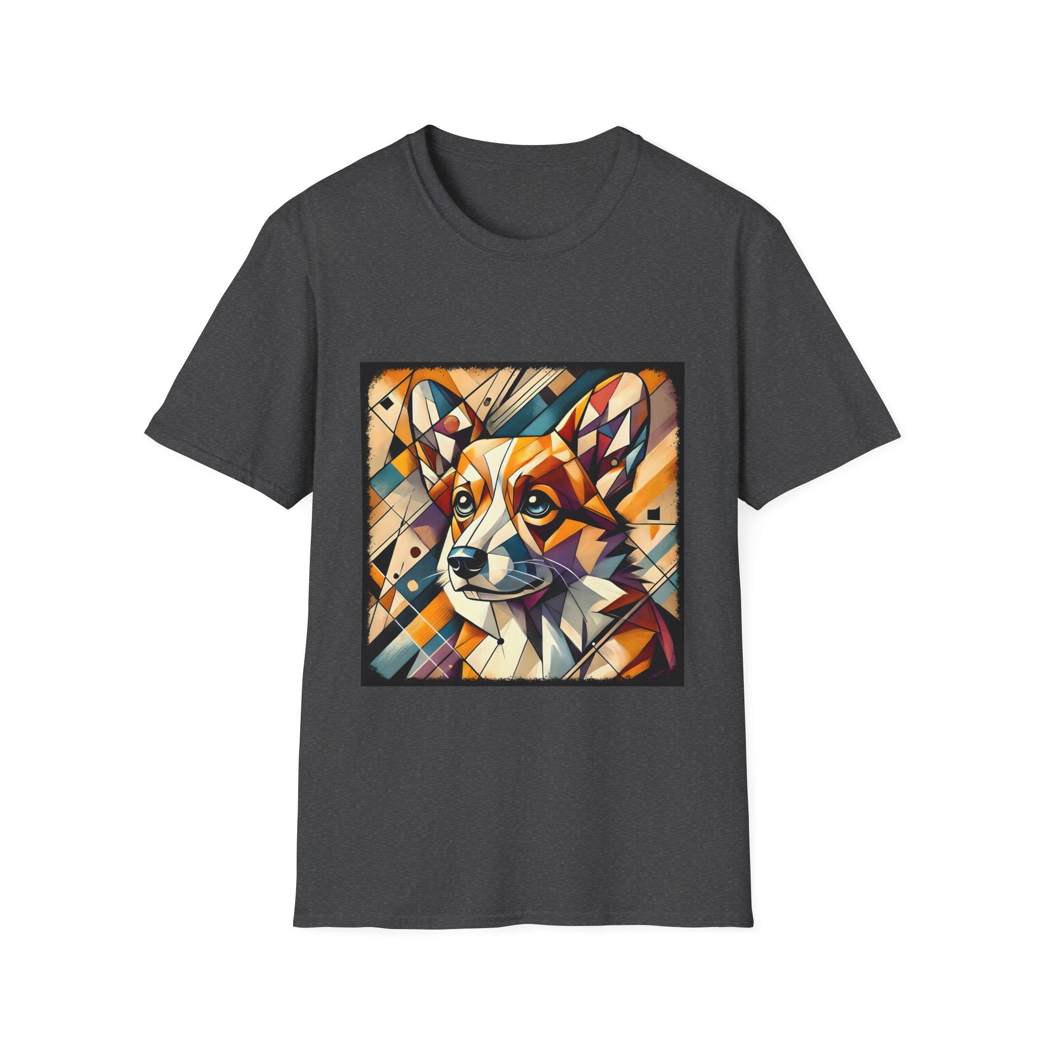 Pembroke Welsh Corgi Bold Geometric | Unisex Dog T-Shirt