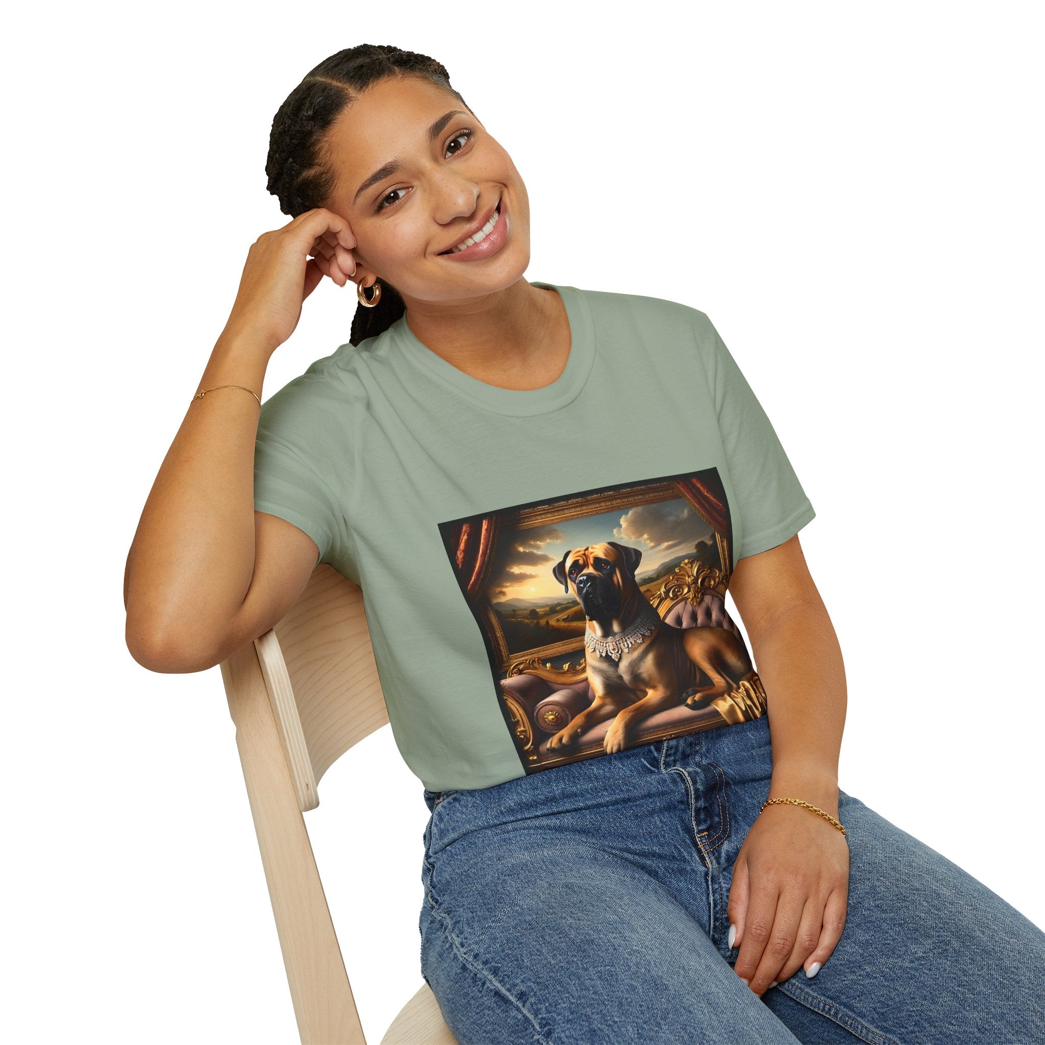 Bullmastiff Royal Princess | Unisex Dog T-Shirt