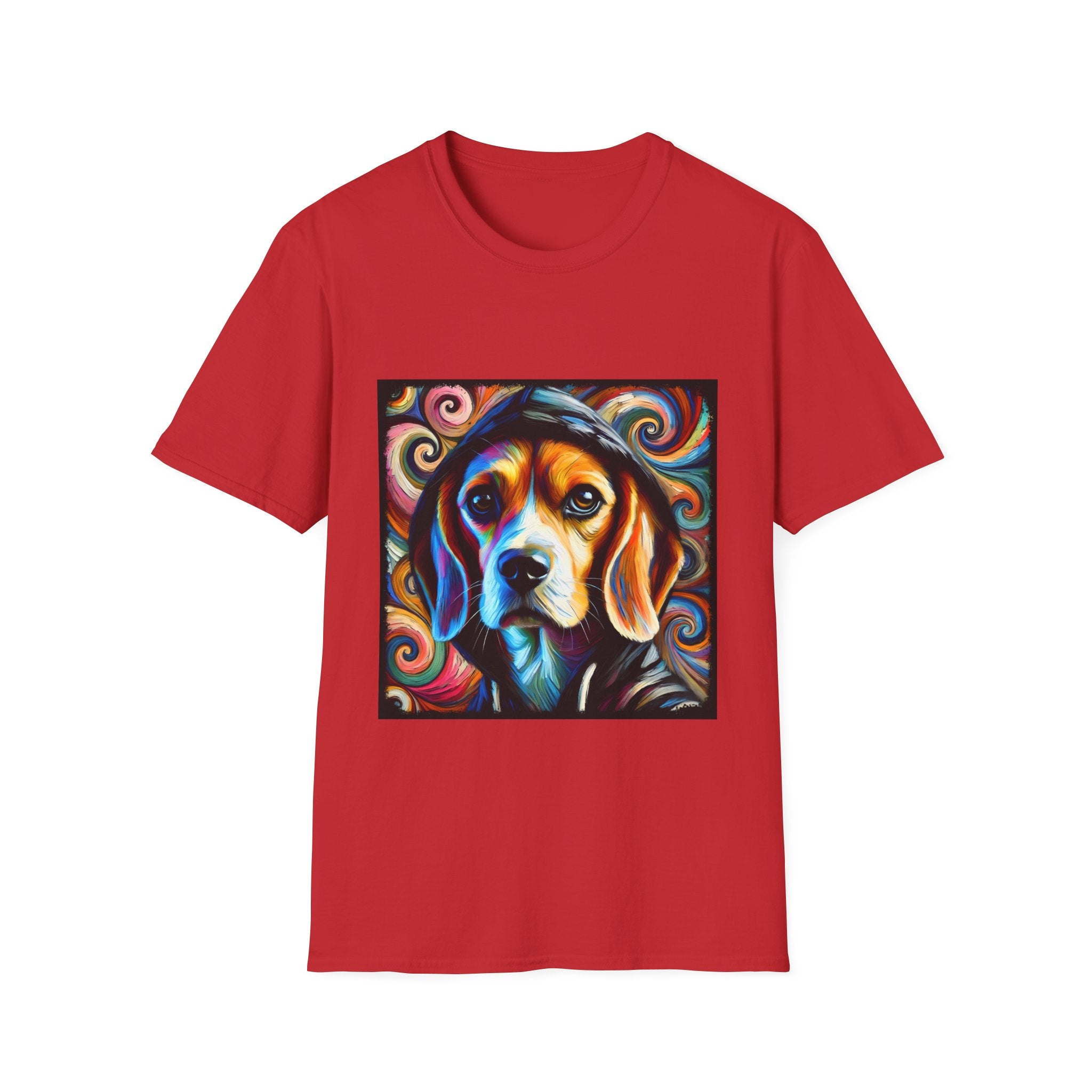 Beagle Relaxed Swirl | Unisex Dog T-Shirt