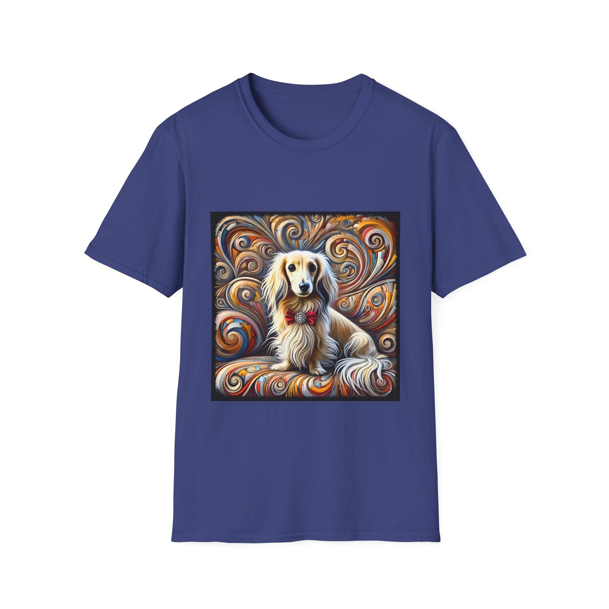 Dachshund Blissful Swirl | Unisex Dog T-Shirt