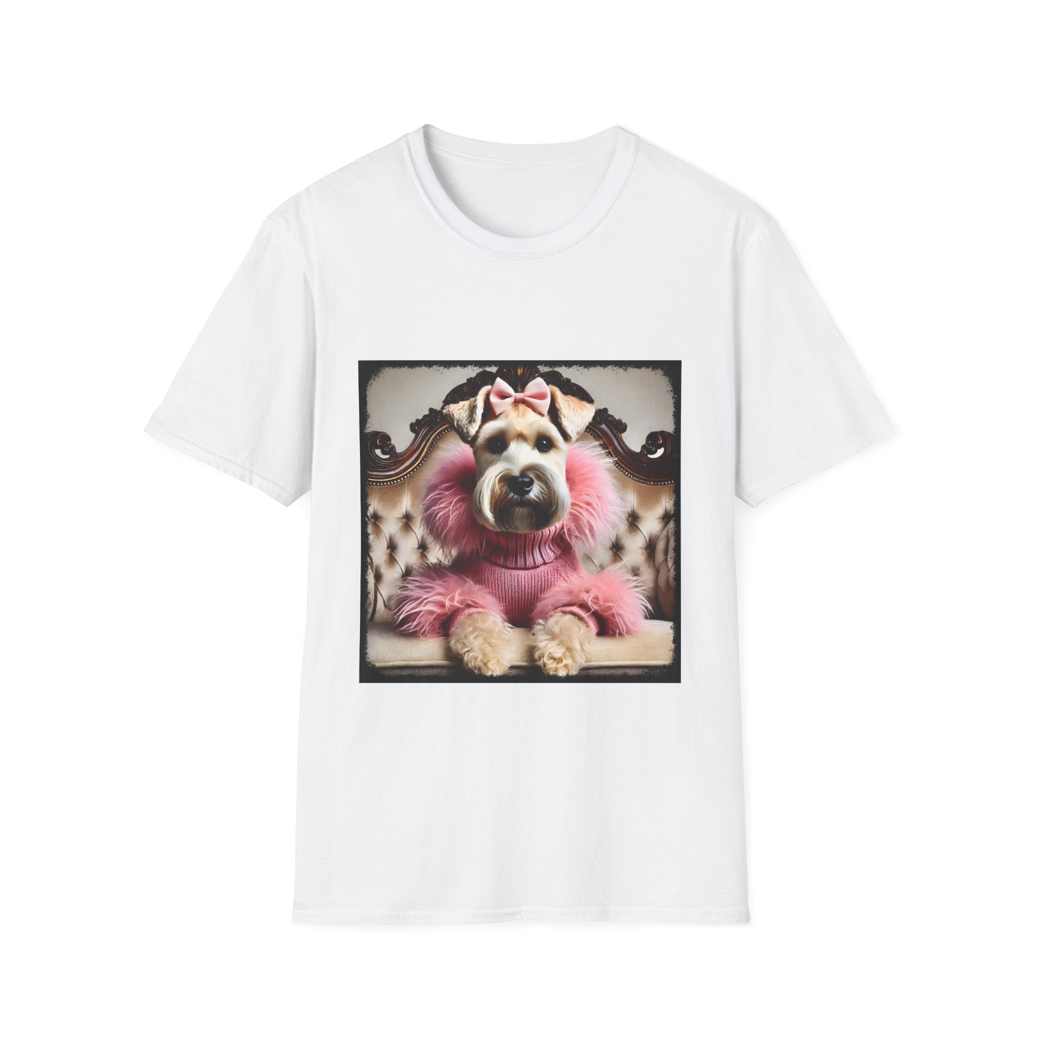 Wheaten Terrier Pink Diva | Unisex Dog T-Shirt