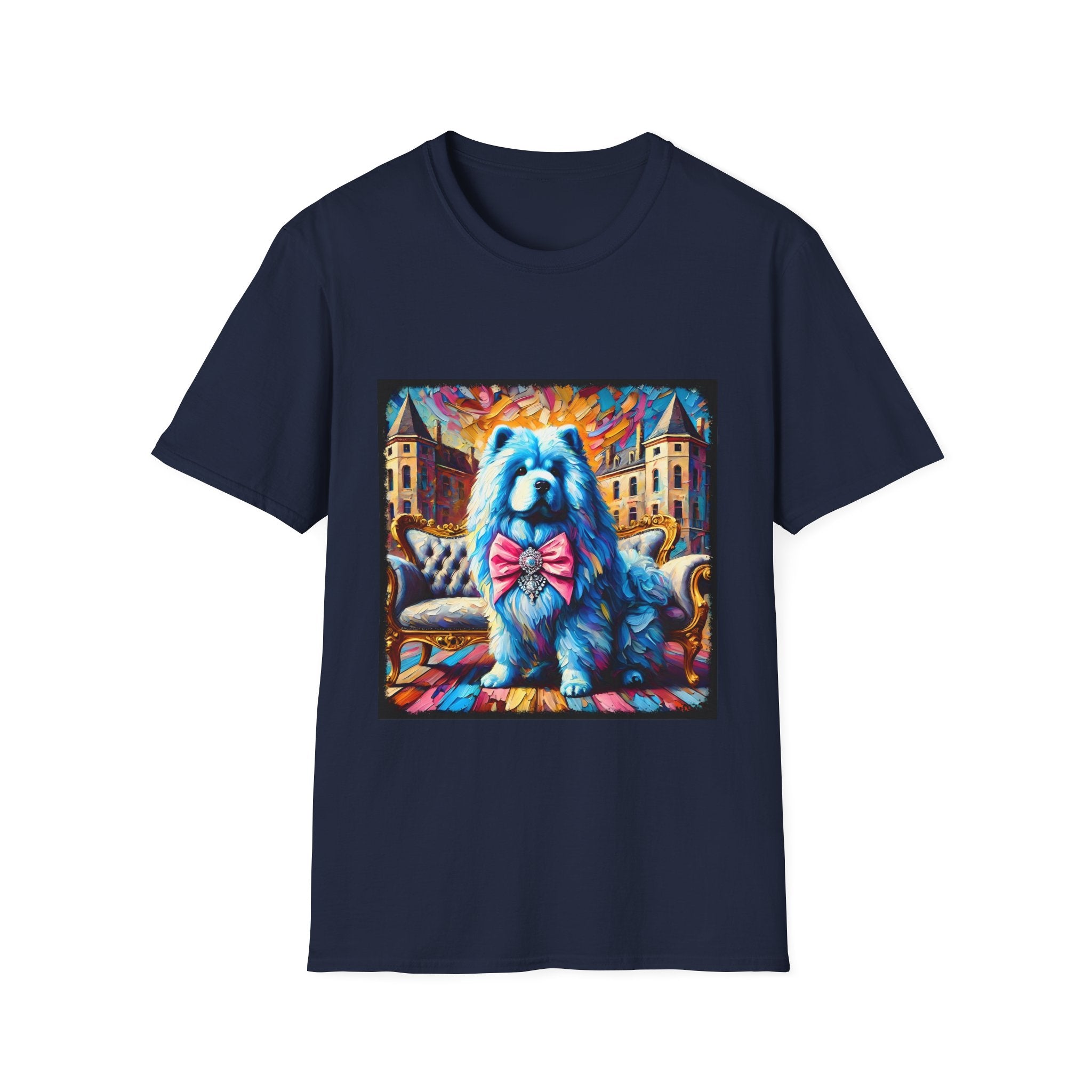Chow Chow Blue Diamond Princess Classic | Unisex Dog T-Shirt