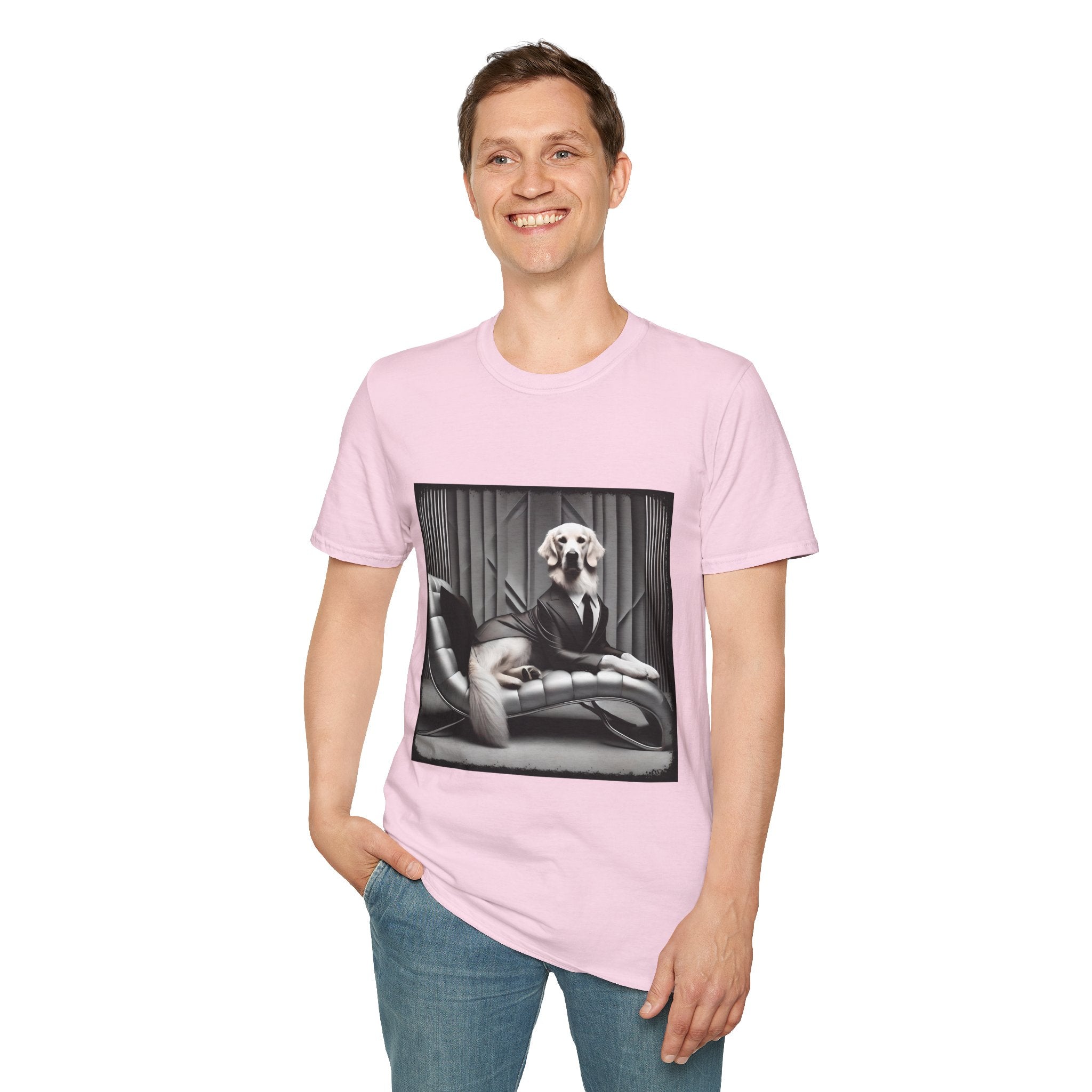 Golden Retriever Aristodude | Unisex Dog T-Shirt