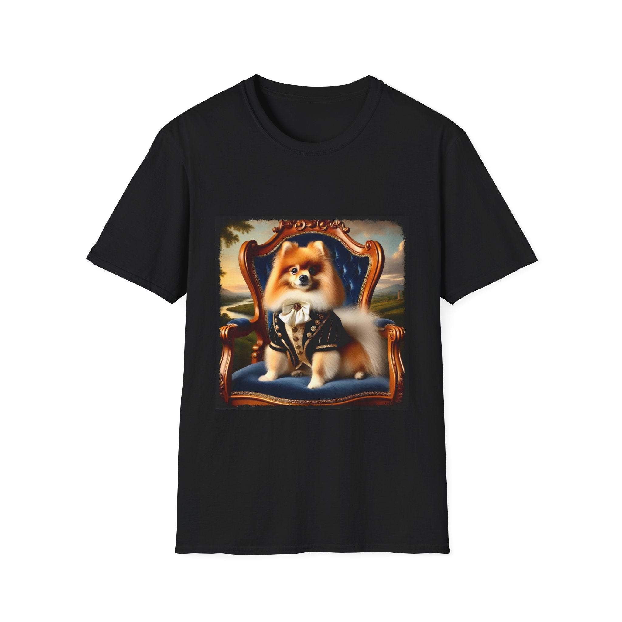 Pomeranian Groomed Gentleman | Unisex Dog T-Shirt