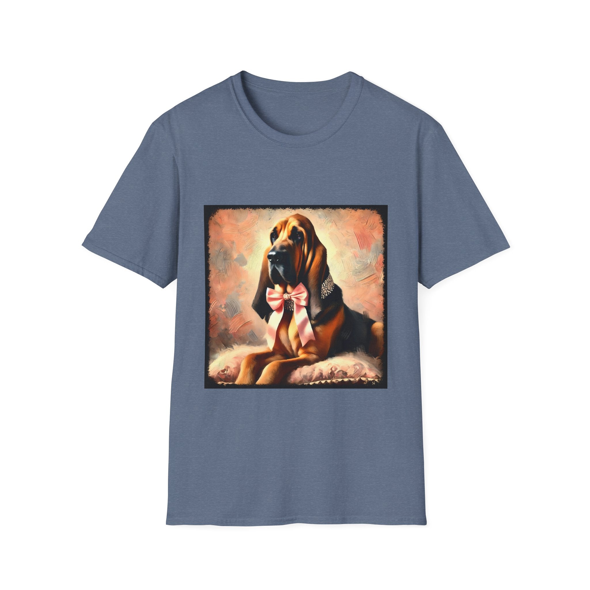 Bloodhound Poised Classic | Unisex Dog T-Shirt