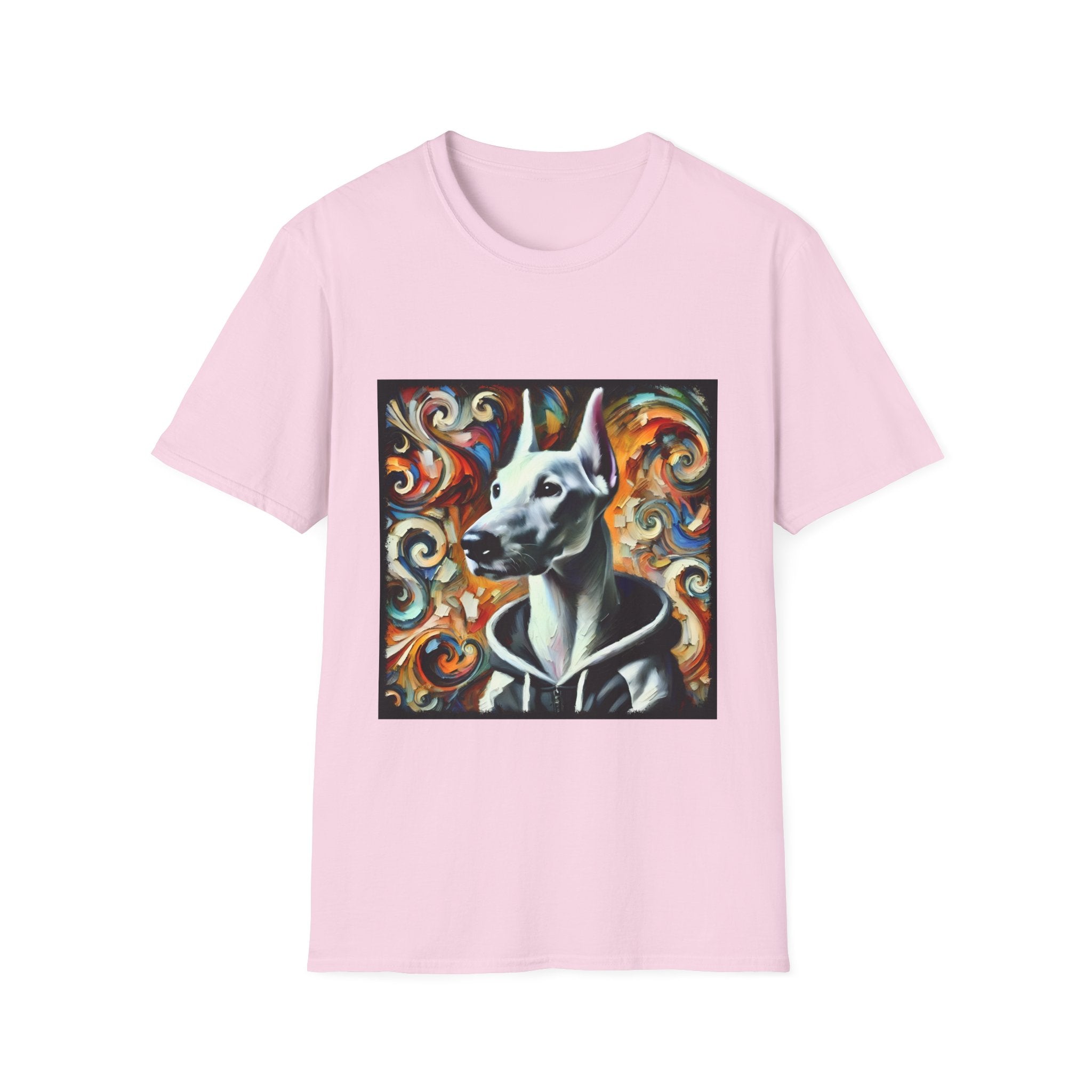 Doberman Pinscher Street Swirl | Unisex Dog T-Shirt