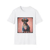 Boxer Denim Darling | Unisex Dog T-Shirt