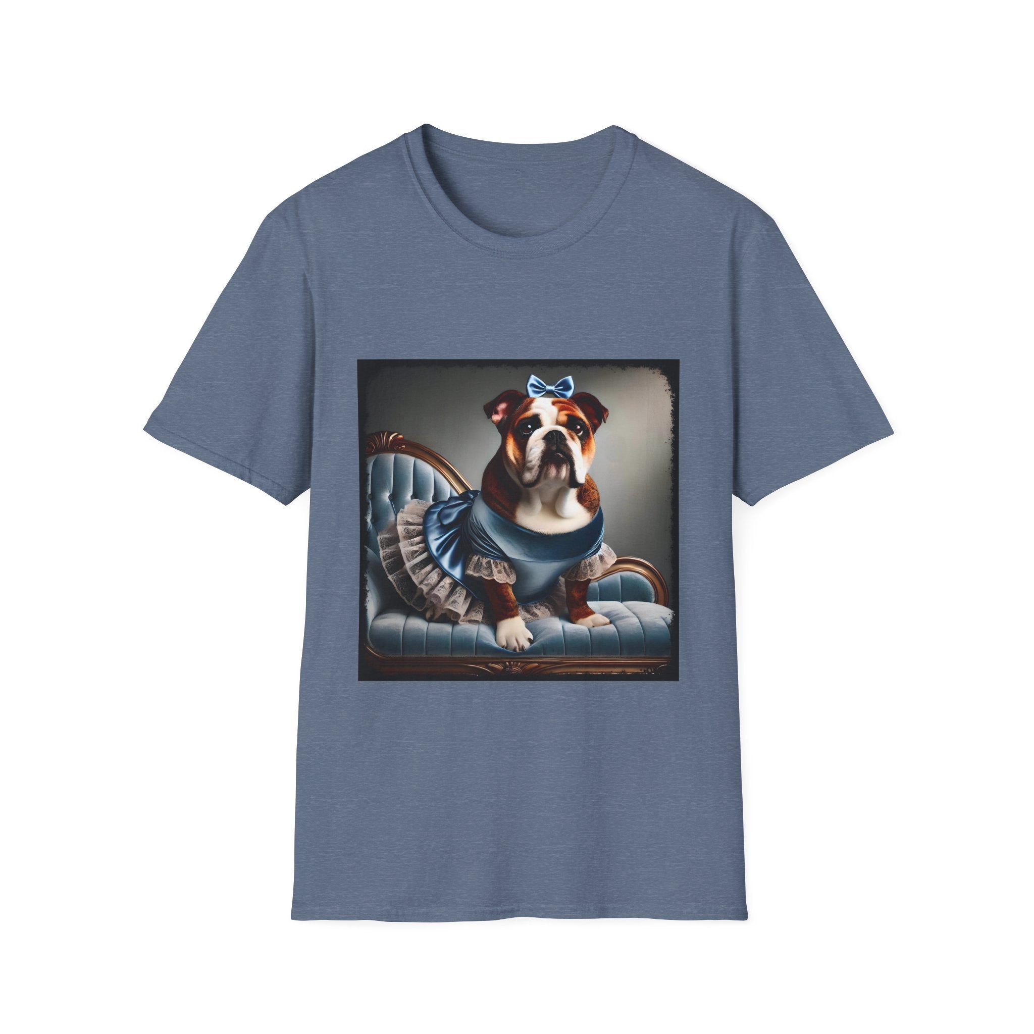 Bulldog Velvet Vixen | Unisex Dog T-Shirt