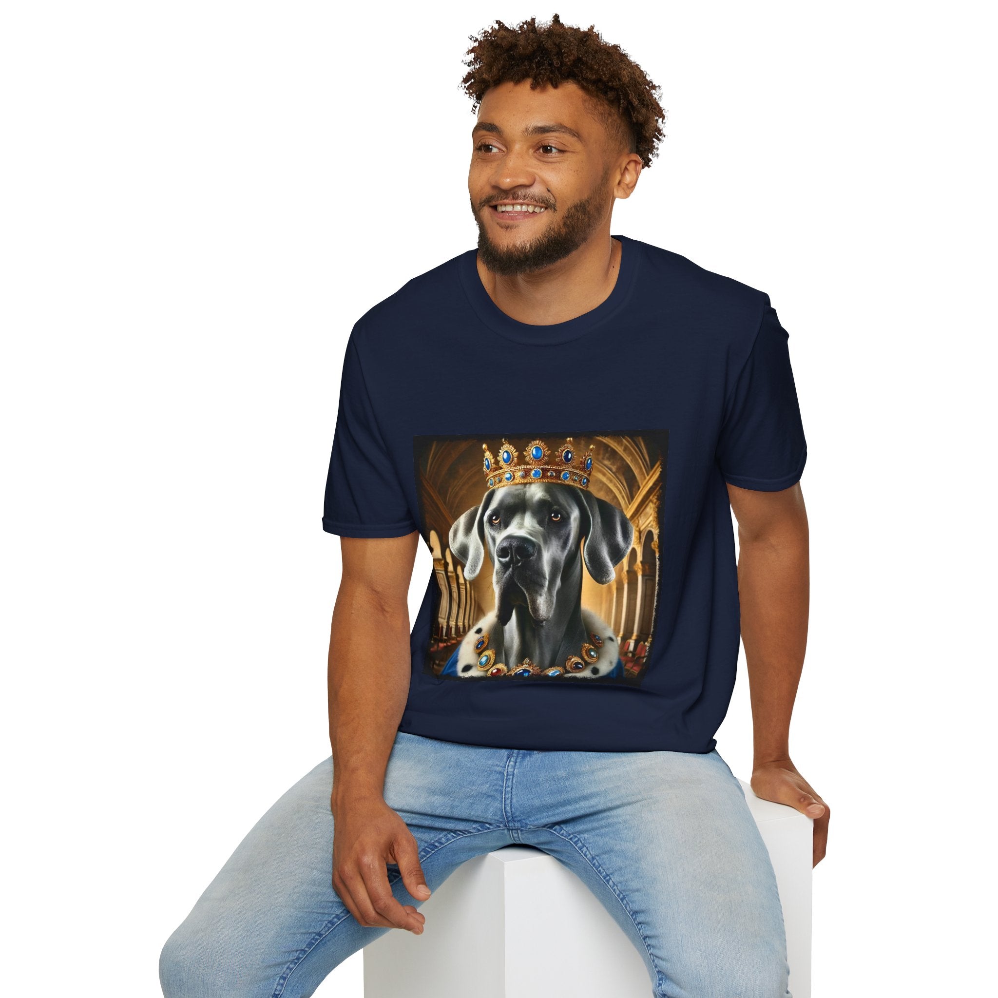 Great Dane King Supreme | Unisex Dog T-Shirt