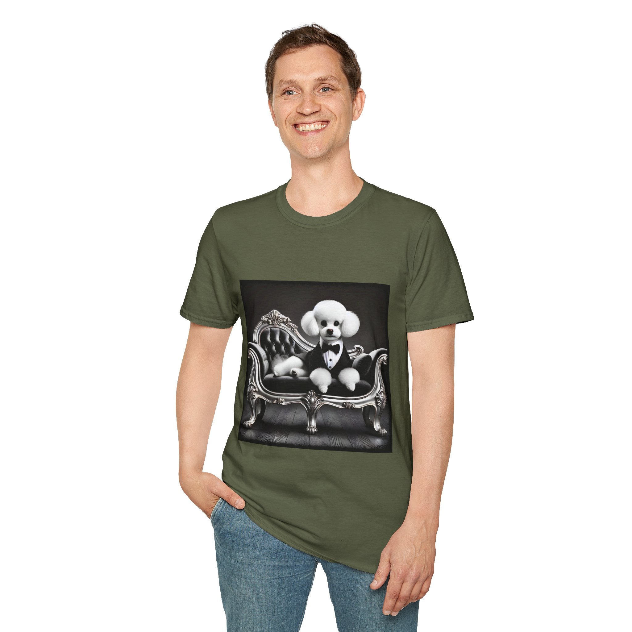 Bichon Frise Tux Luxe | Unisex Dog T-Shirt