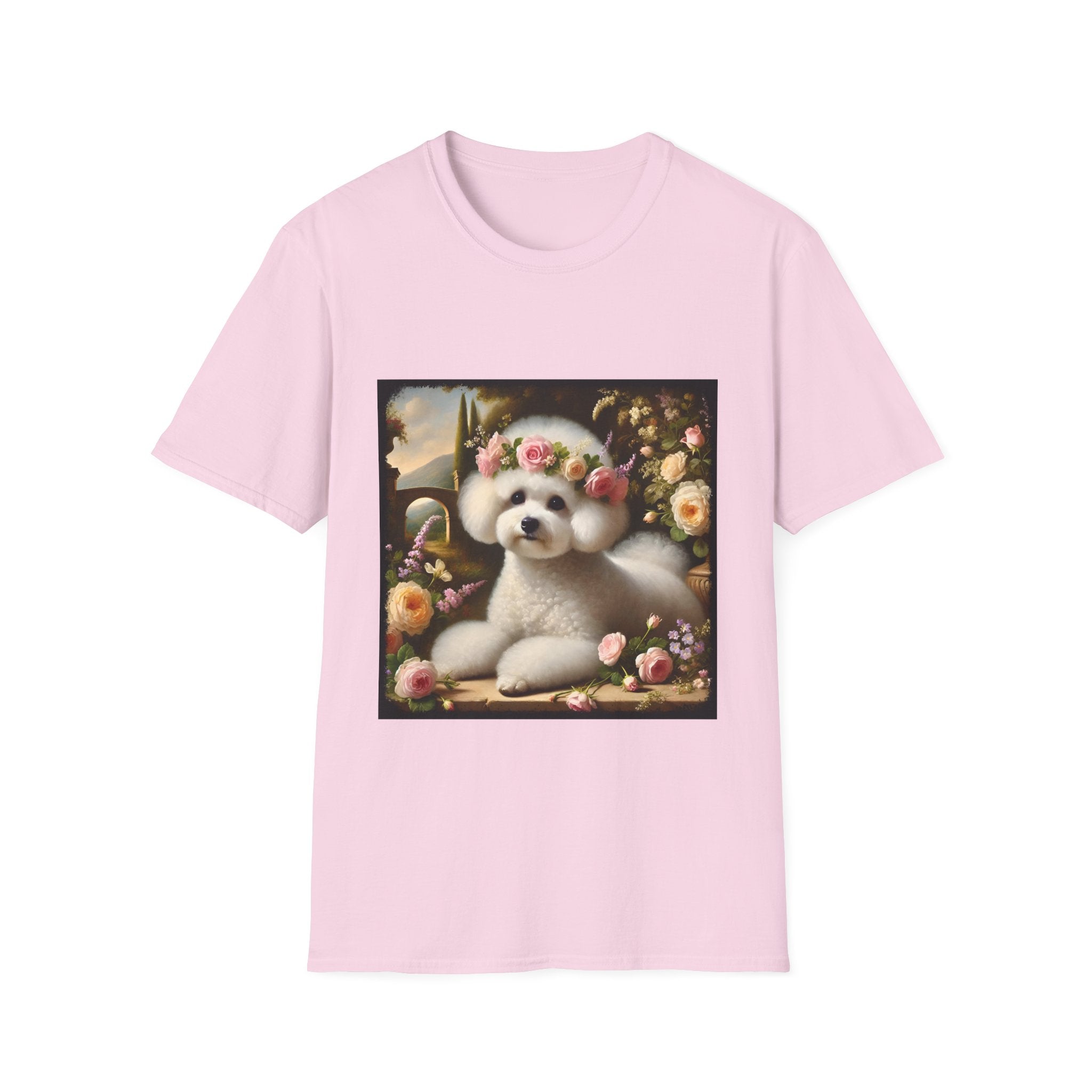 Bichon Frise Botanical Beauty | Unisex Dog T-Shirt