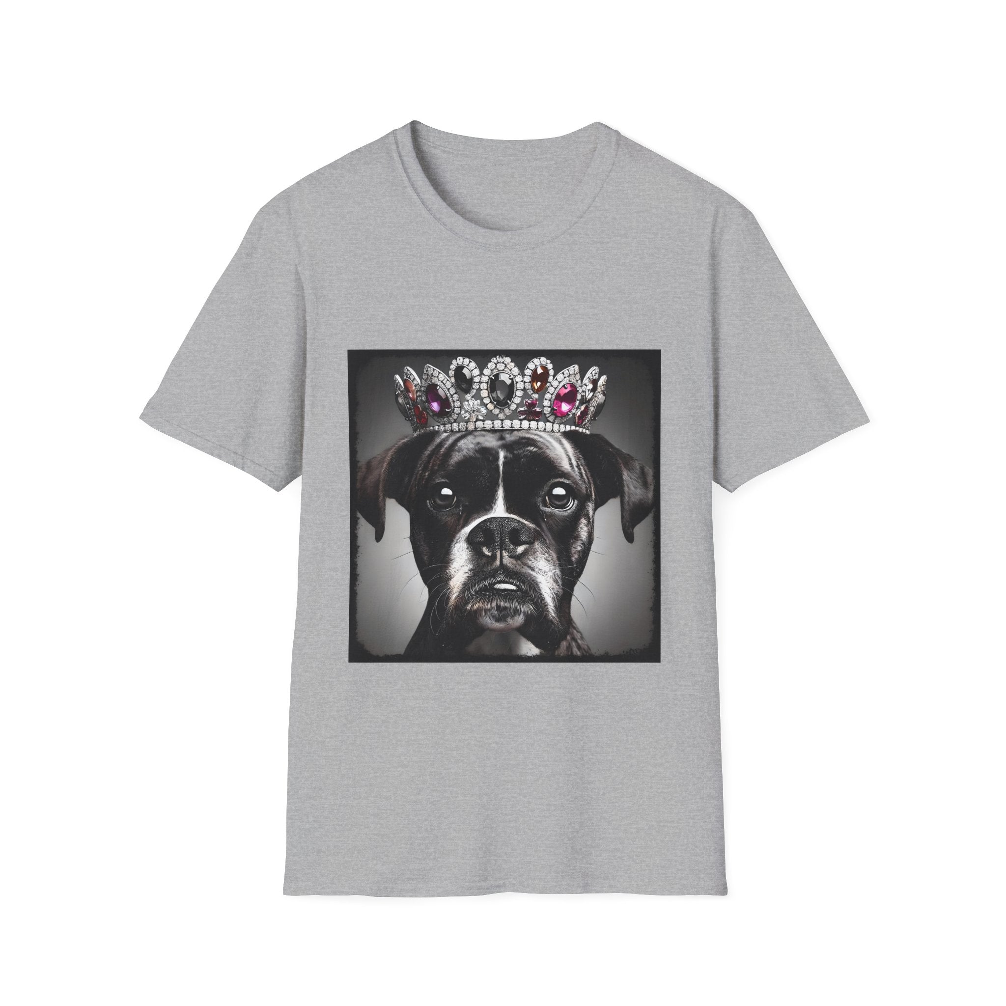 Boxer Iconic Princess | Unisex Dog T-Shirt