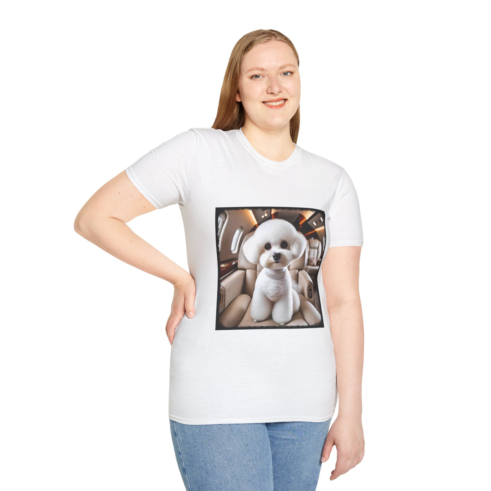 Bichon Frise Passport Pup | Unisex Dog T-Shirt