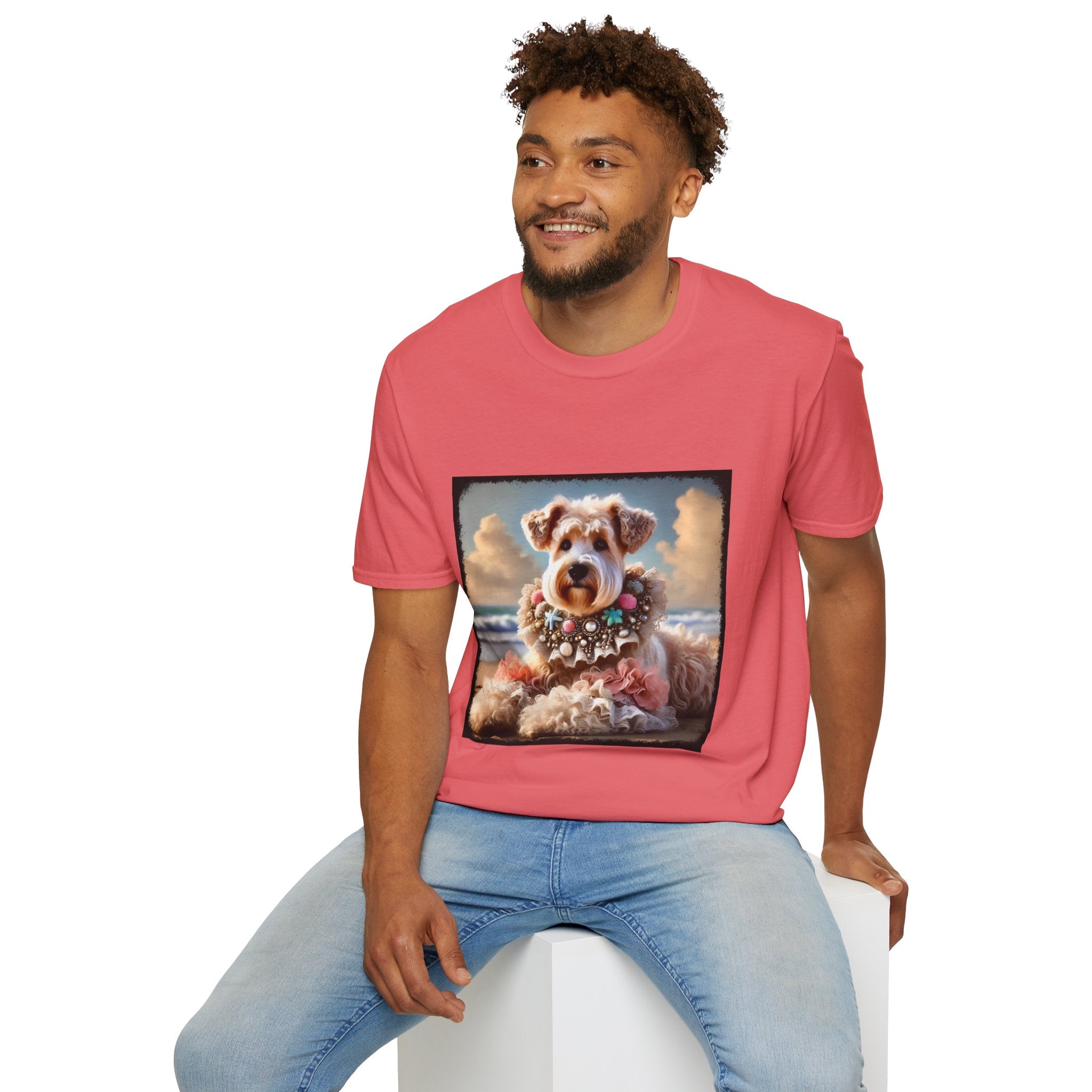 Wheaten Terrier Beach Babe | Unisex Dog T-Shirt