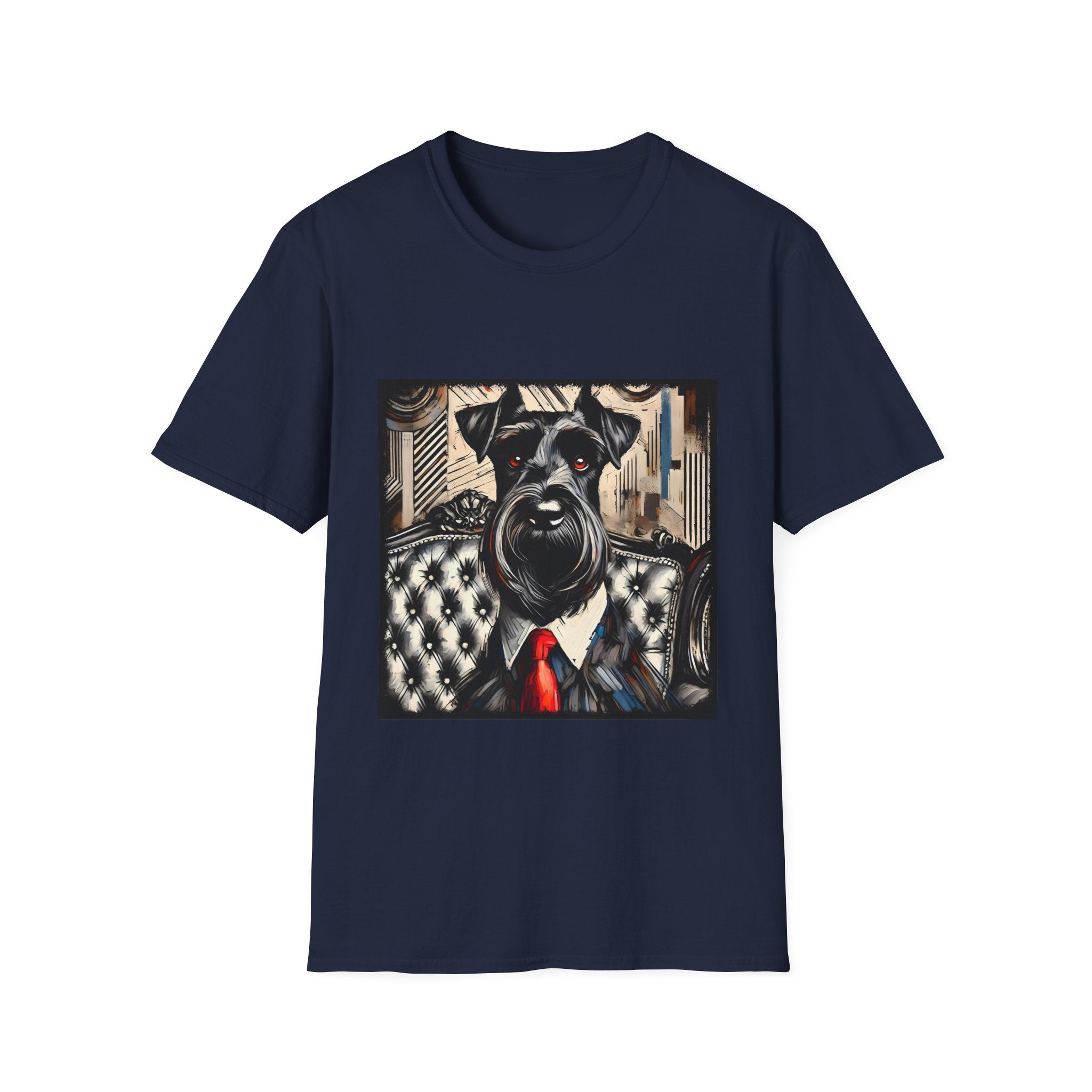 Schnauzer Bold Gentleman | Unisex Dog T-Shirt