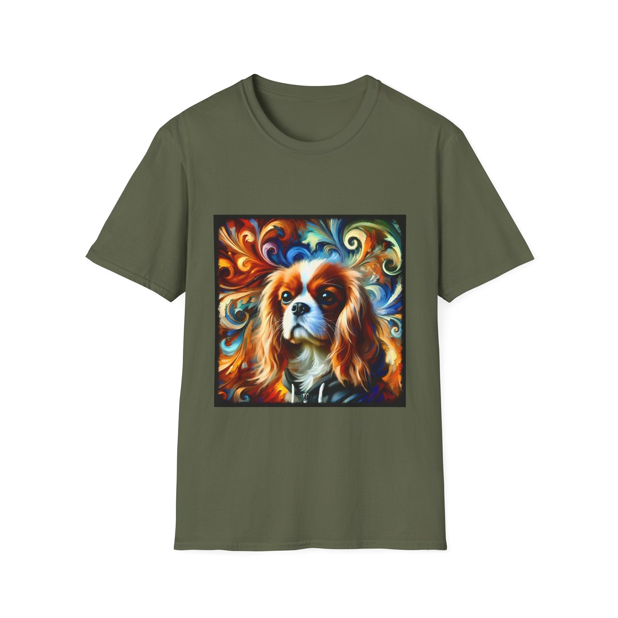 Cavalier King Charles Spaniel Epic Swirl | Unisex Dog T-Shirt