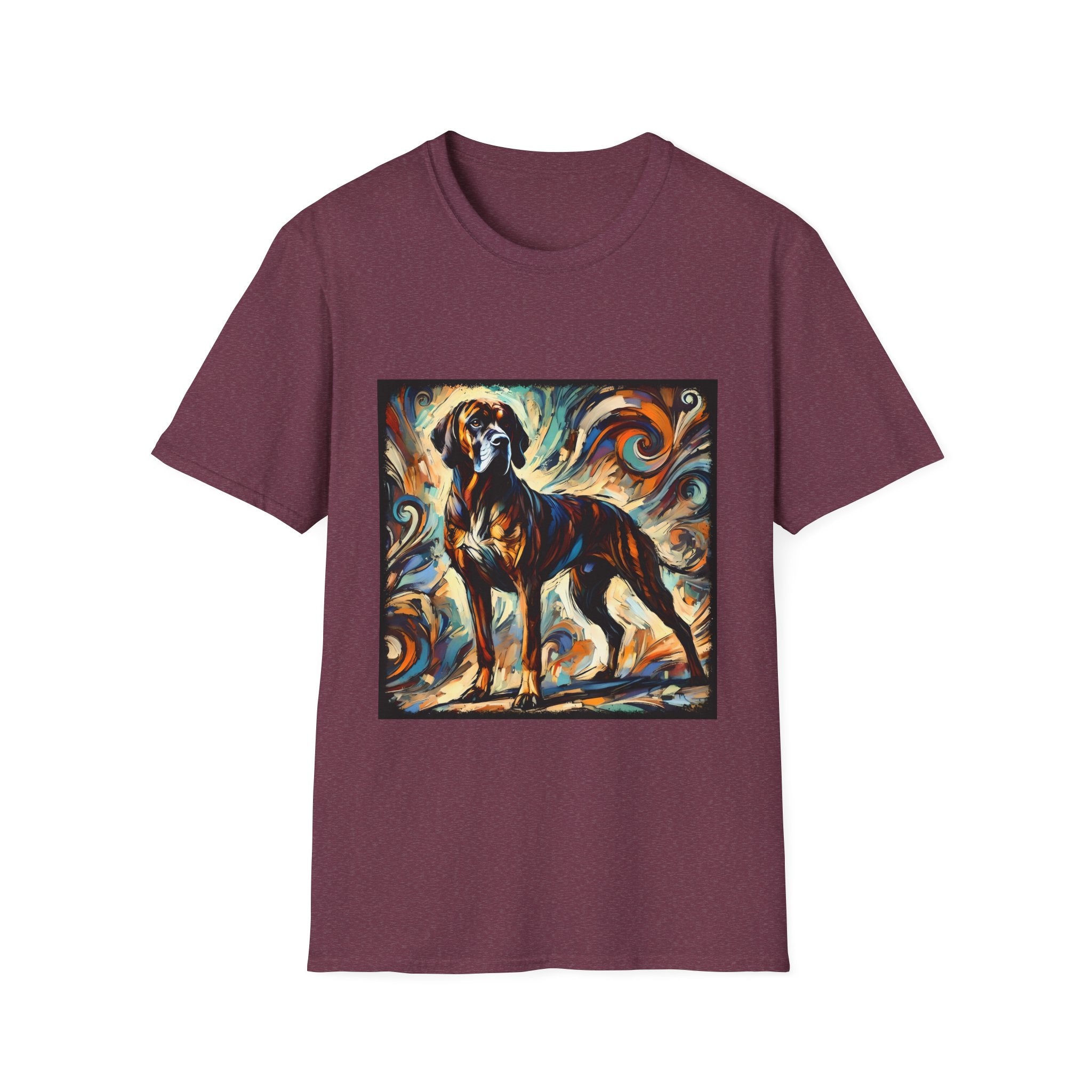 Coonhound Warm Swirl | Unisex Dog T-Shirt
