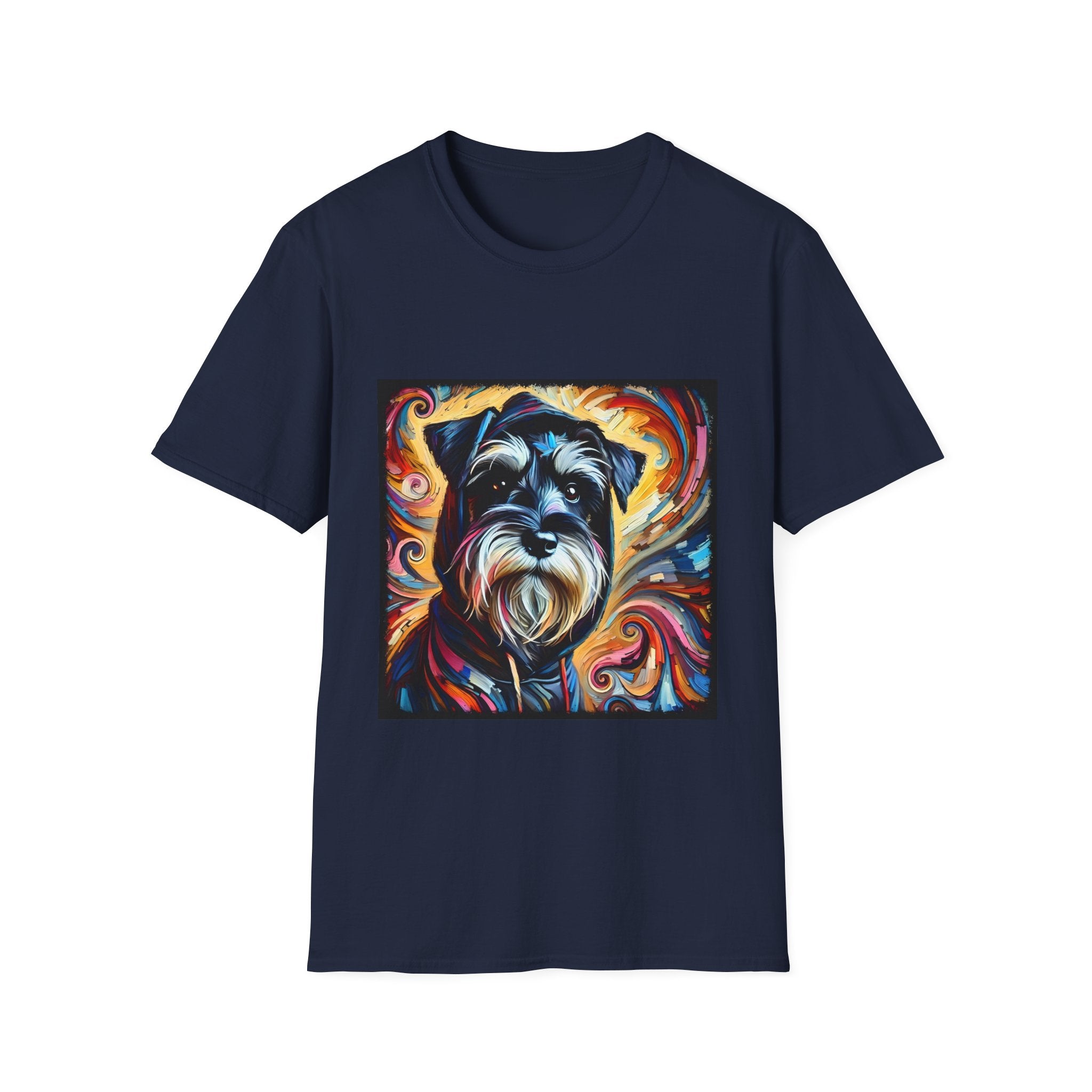 Schnauzer Hoodie Swirl | Unisex Dog T-Shirt