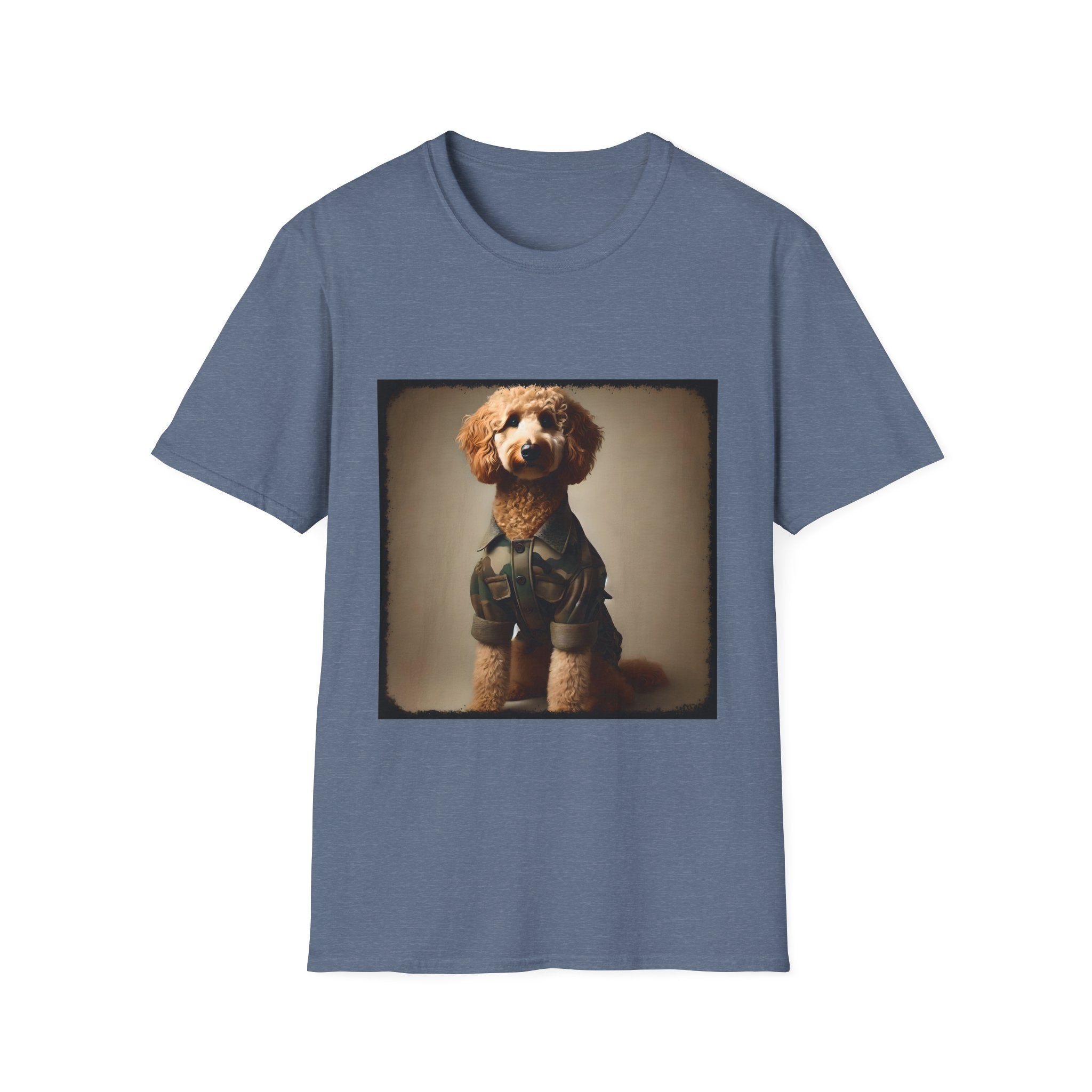Goldendoodle Green Camo Cutie | Unisex Dog T-Shirt
