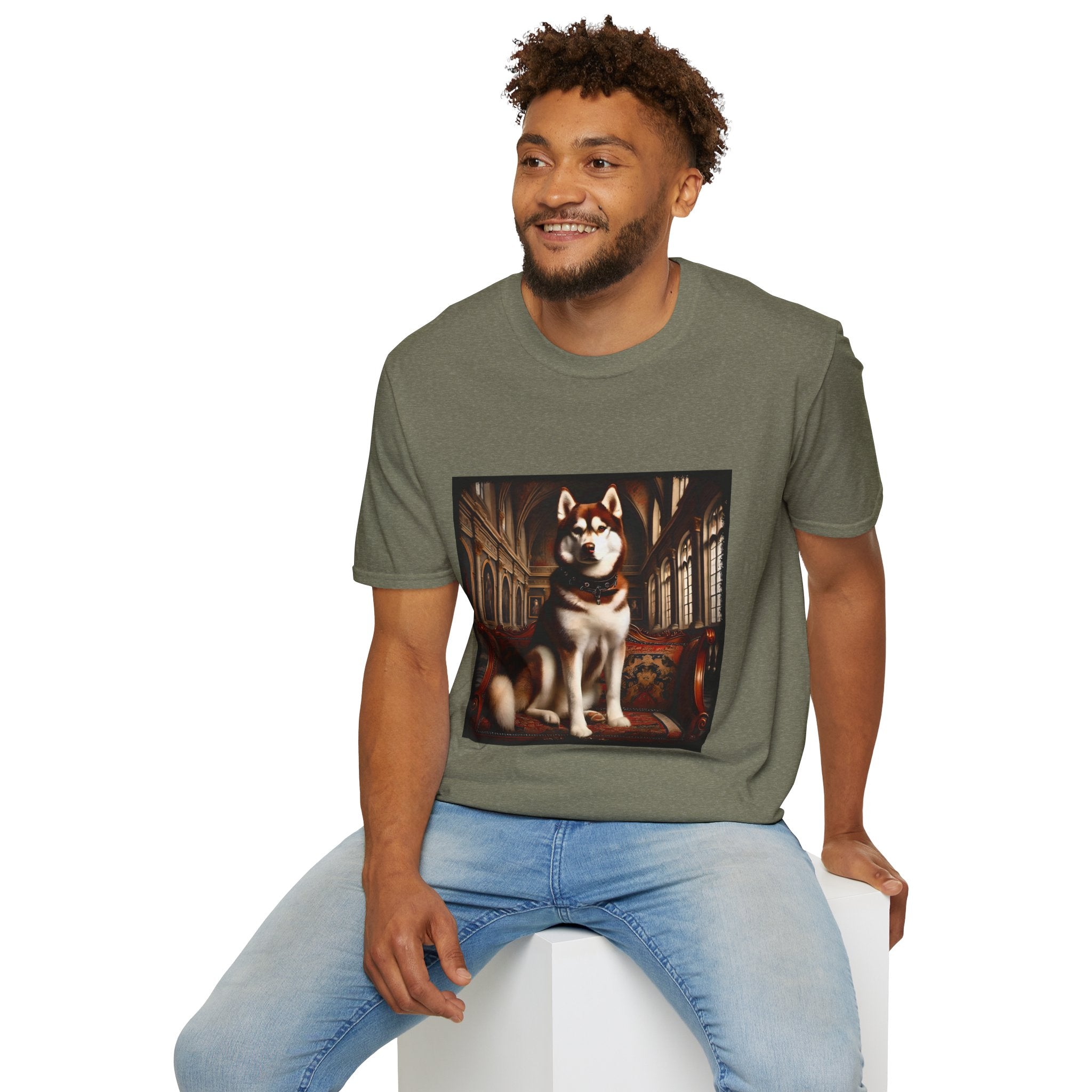 Siberian Husky Red Prince | Unisex Dog T-Shirt