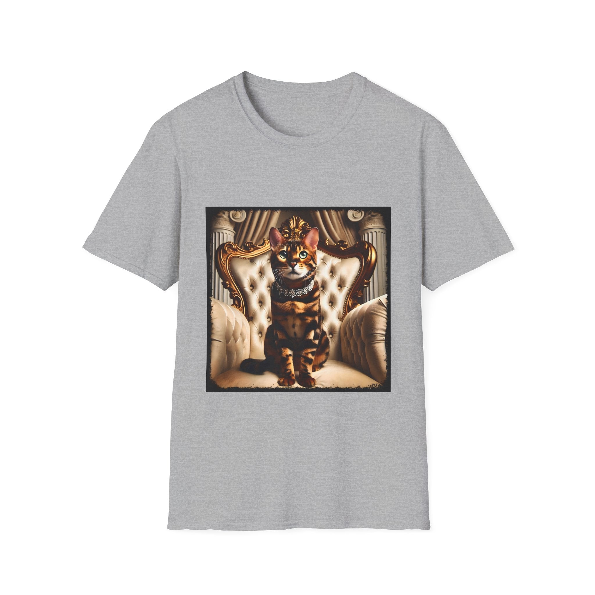 Bengal Cat Diamond Princess | Unisex Cat T-Shirt